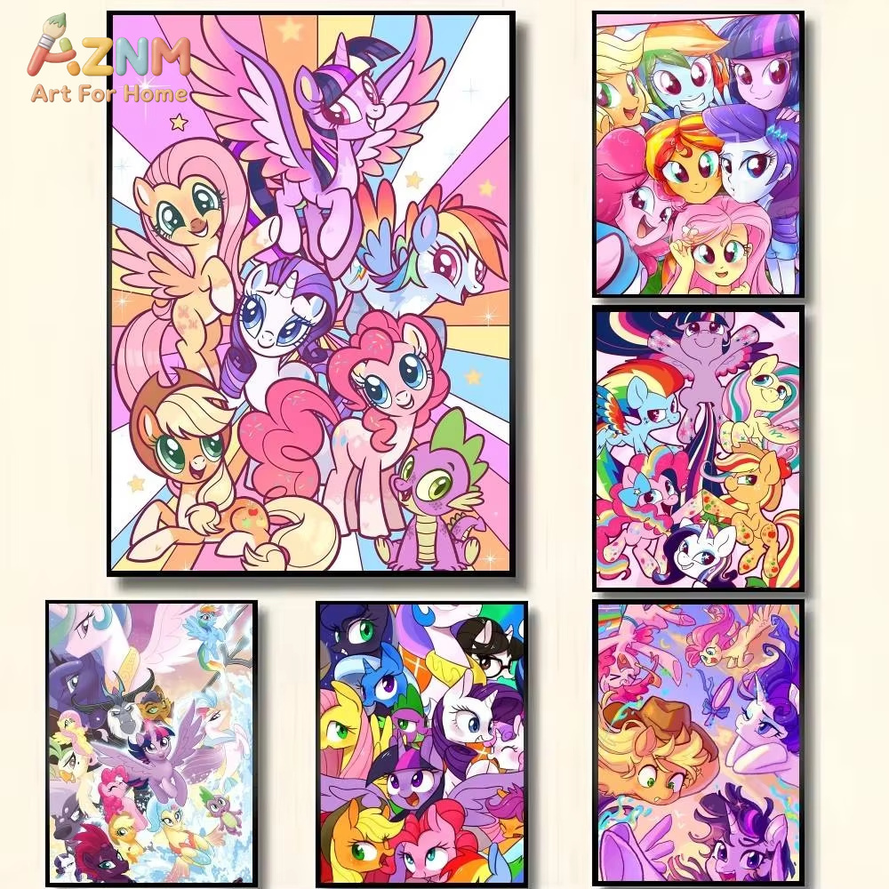 Resin Art Anime - 1 szt. Plakat z kreskówkowym anime