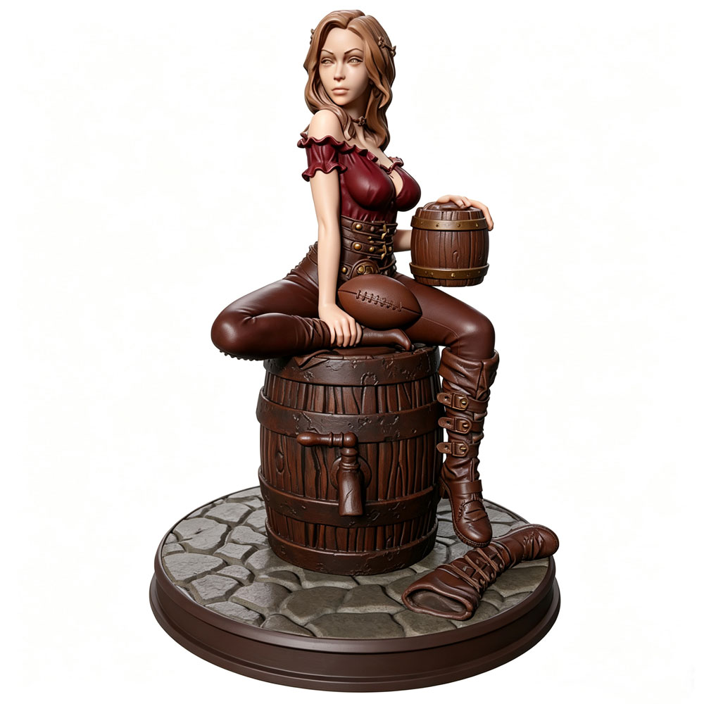 Resin Art And Wood - Miniaturowy model z żywicy w skali