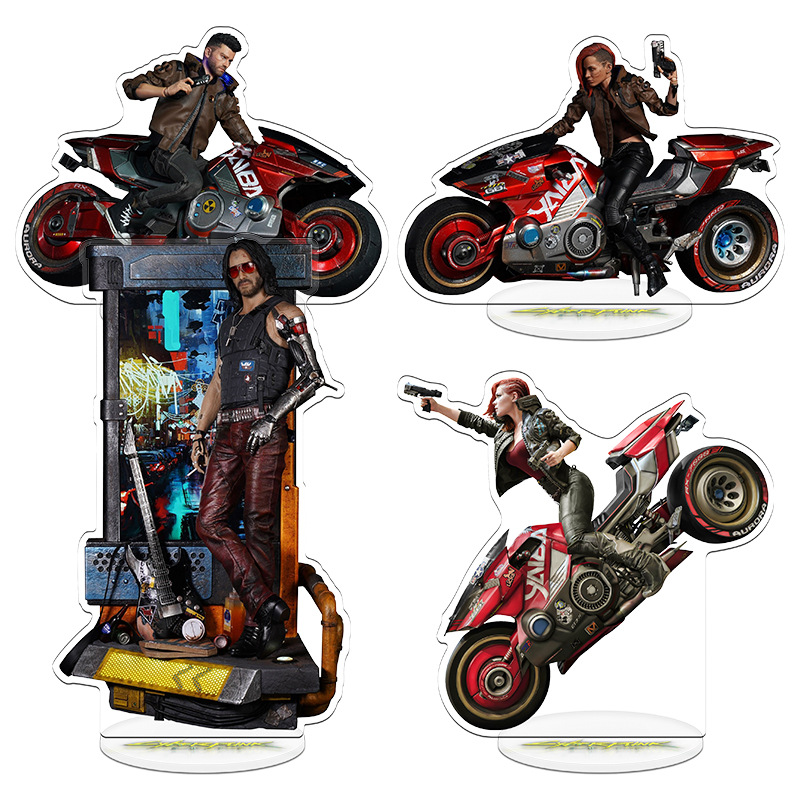 Resin Art Anime - Cyberpunk 2077 V Gadżety z Gry