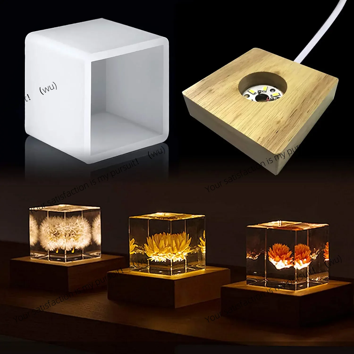 Resin Art And Wood - Forma silikonowa do żywicy w kształcie