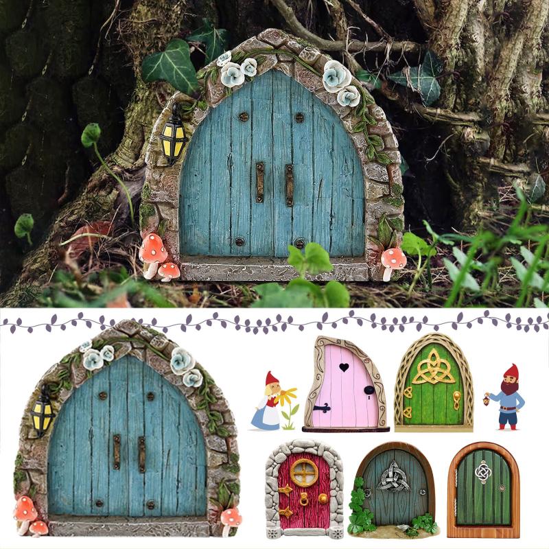Resin Art And Wood - Drzwiczki Elfów i Wróżek, Miniaturowe Drzwiczki