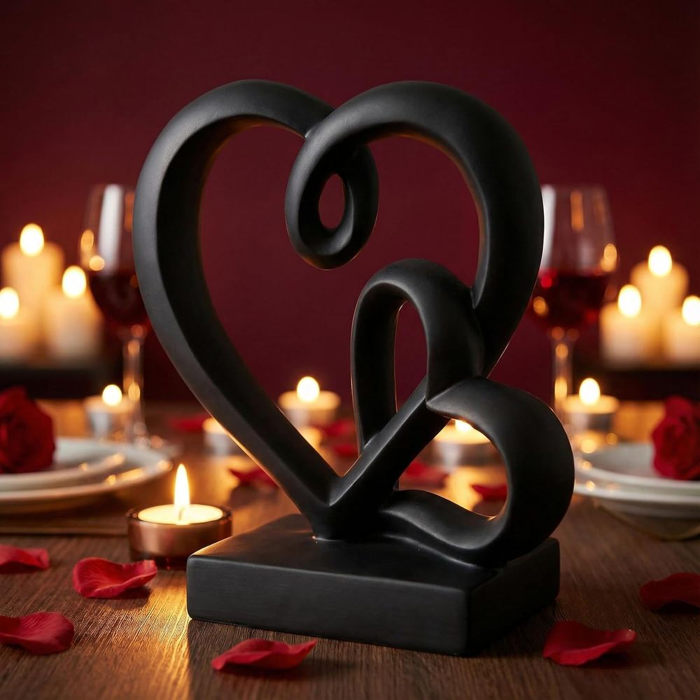 Resin Art Gift For Wedding - Prezenty na rocznicę ślubu - Statuetka