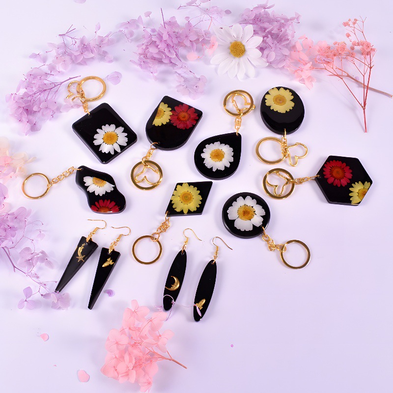 Kolczyk wisiorek formy silikon – Resin Art Letters recenzja i cena