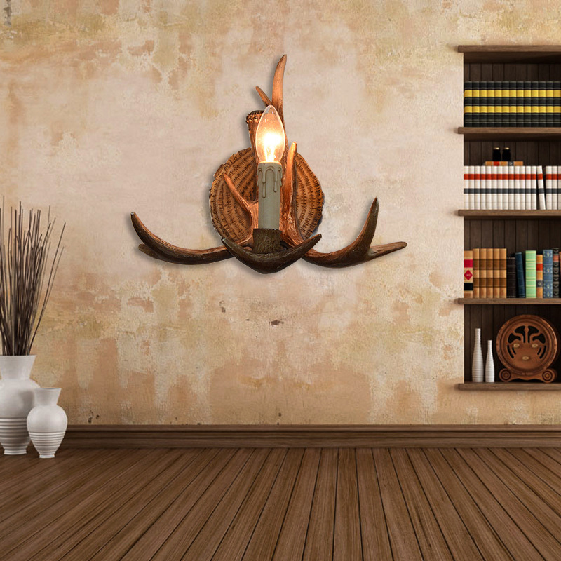 Lampa ścienna LED w stylu vint – Resin Art And Wood recenzja i cena