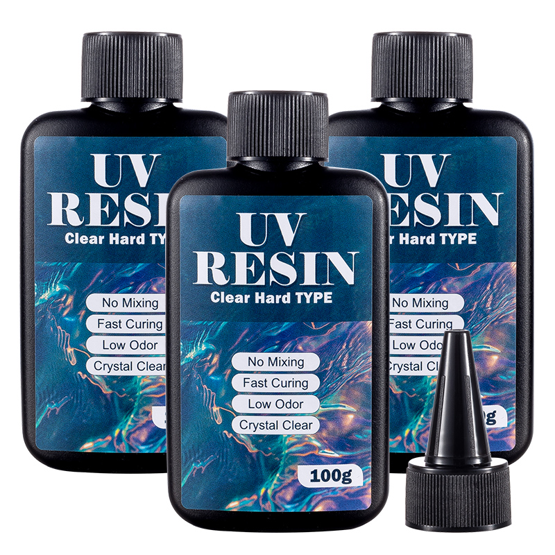 Żywica UV 100/200/300g, twarda – Resin Art Letters recenzja i cena