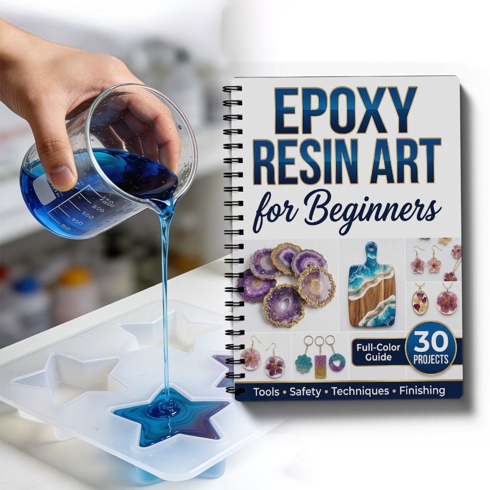 Podręcznik krok po kroku dotyc – Resin Art Tutorial recenzja i cena