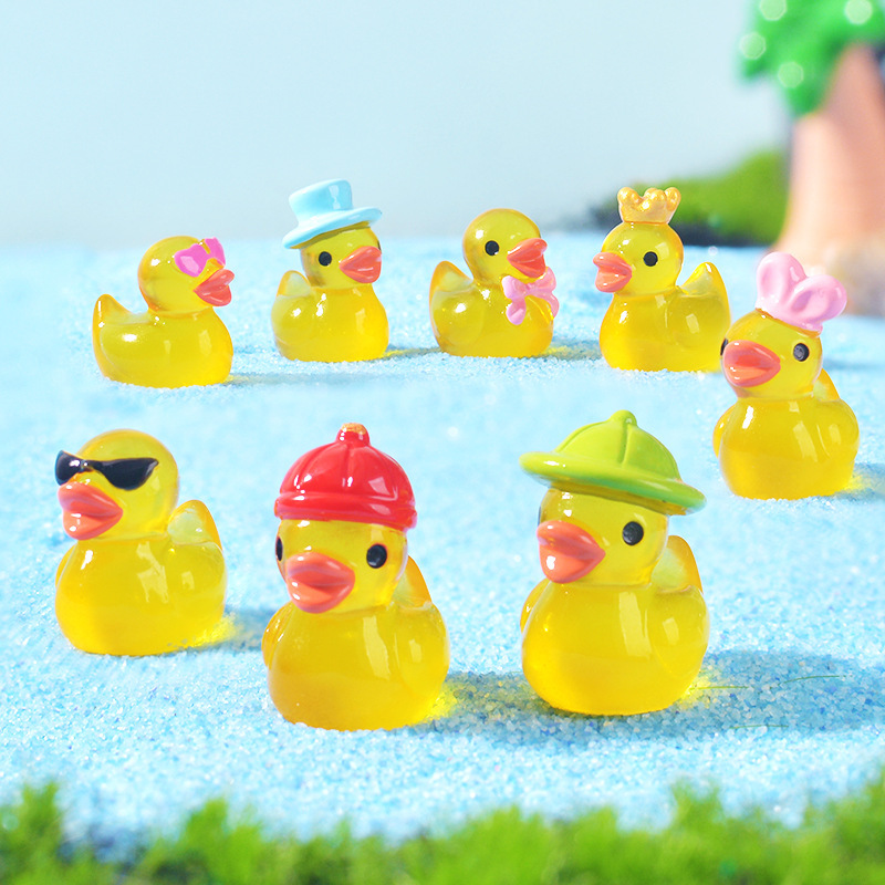 Miniaturowa żółta świecąca ozd – Resin Art Anime recenzja i cena