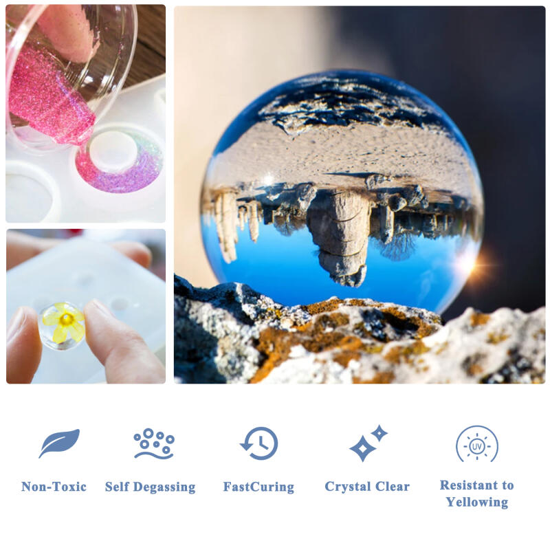 Żywica UV 200g/250g/500g, twar – Resin Art Letters recenzja i cena