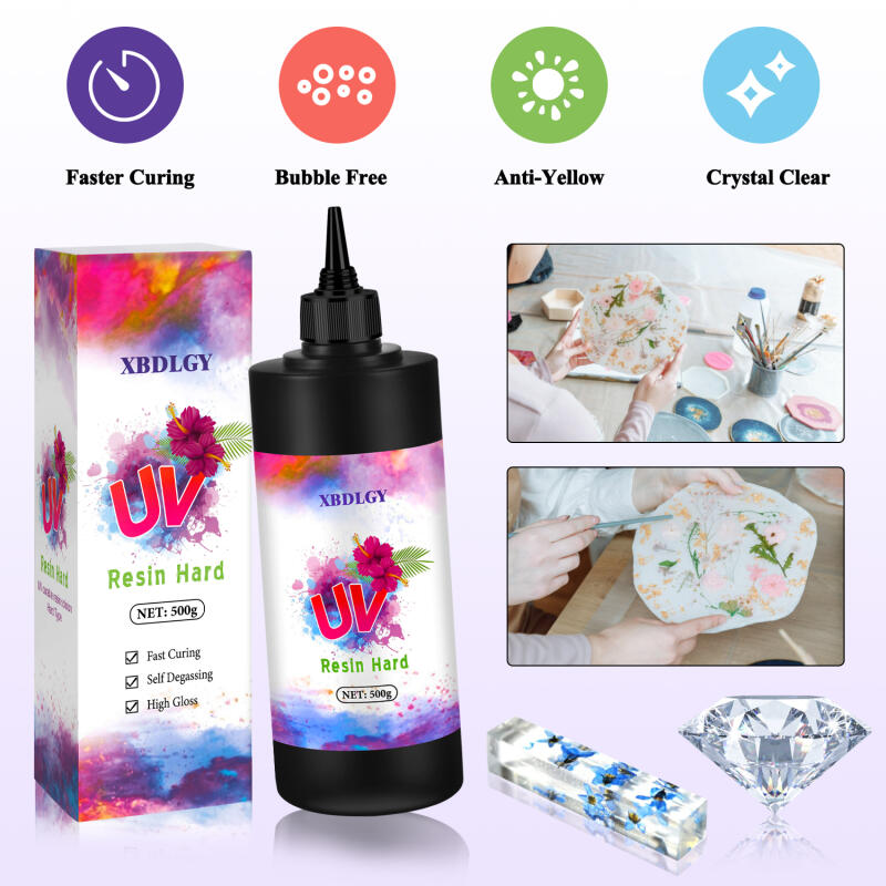 Żywica UV 200g/250g/500g, twar – Resin Art Letters recenzja i cena
