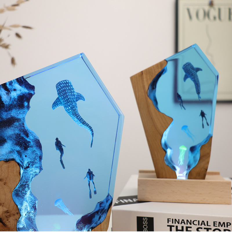 Żywiczna Ozdoba na Biurko: Wie – Resin Art Gift For Wedding recenzja i cena