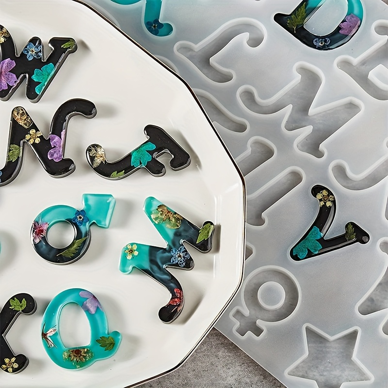 Forma do odlewania żywicy, sty – Resin Art Letters recenzja i cena