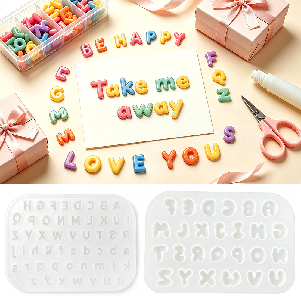 Nowa forma silikonowa z alfabe – Resin Art Letters recenzja i cena