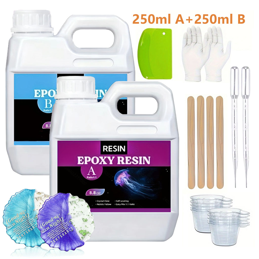 Zestaw żywicy epoksydowej o po – Resin Art Kit With Molds recenzja i cena