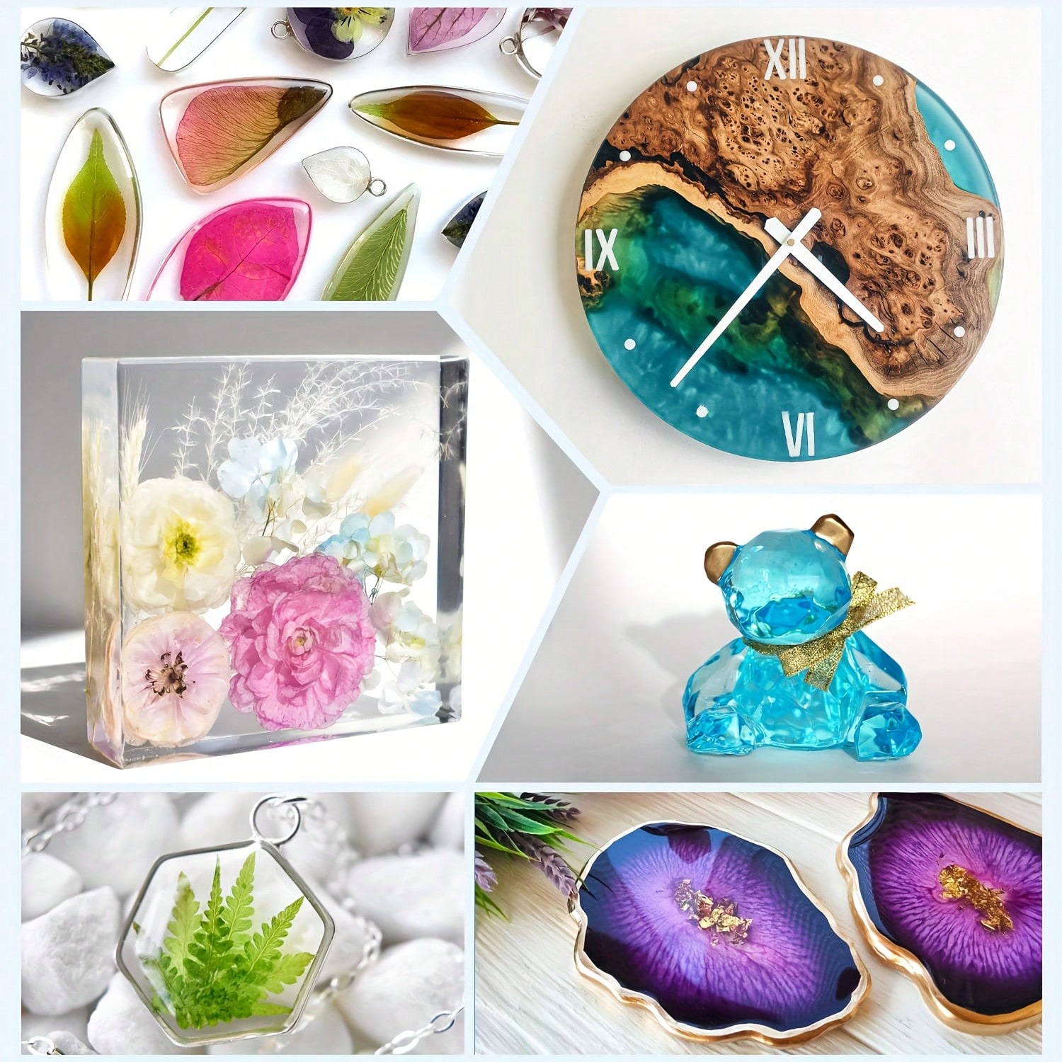 Zestaw żywicy epoksydowej o po – Resin Art Kit With Molds recenzja i cena