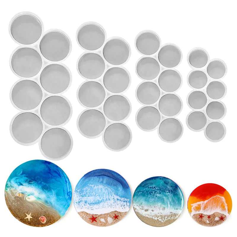 Forma silikonowa okrągła z uch – Resin Art Kit With Molds recenzja i cena