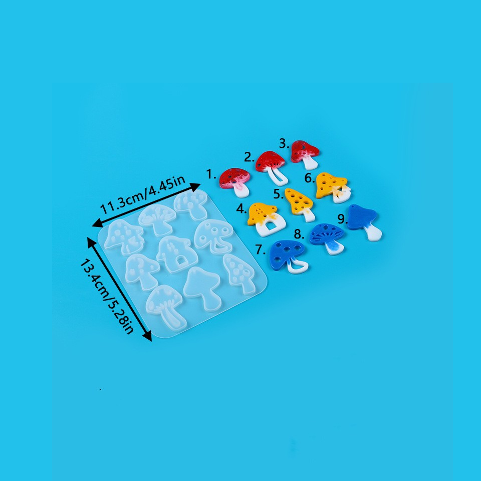 Wielostylowy wisiorek z grzyba – Resin Art Kit With Molds recenzja i cena