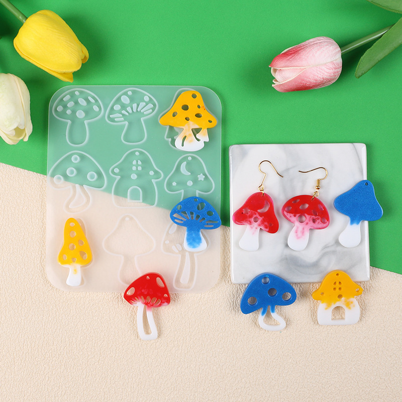 Wielostylowy wisiorek z grzyba – Resin Art Kit With Molds recenzja i cena