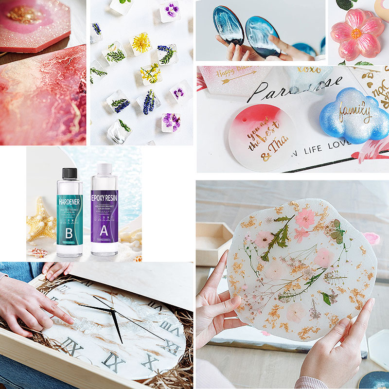 1:1 AB żywica epoksydowa klej  – Resin Art Letters recenzja i cena