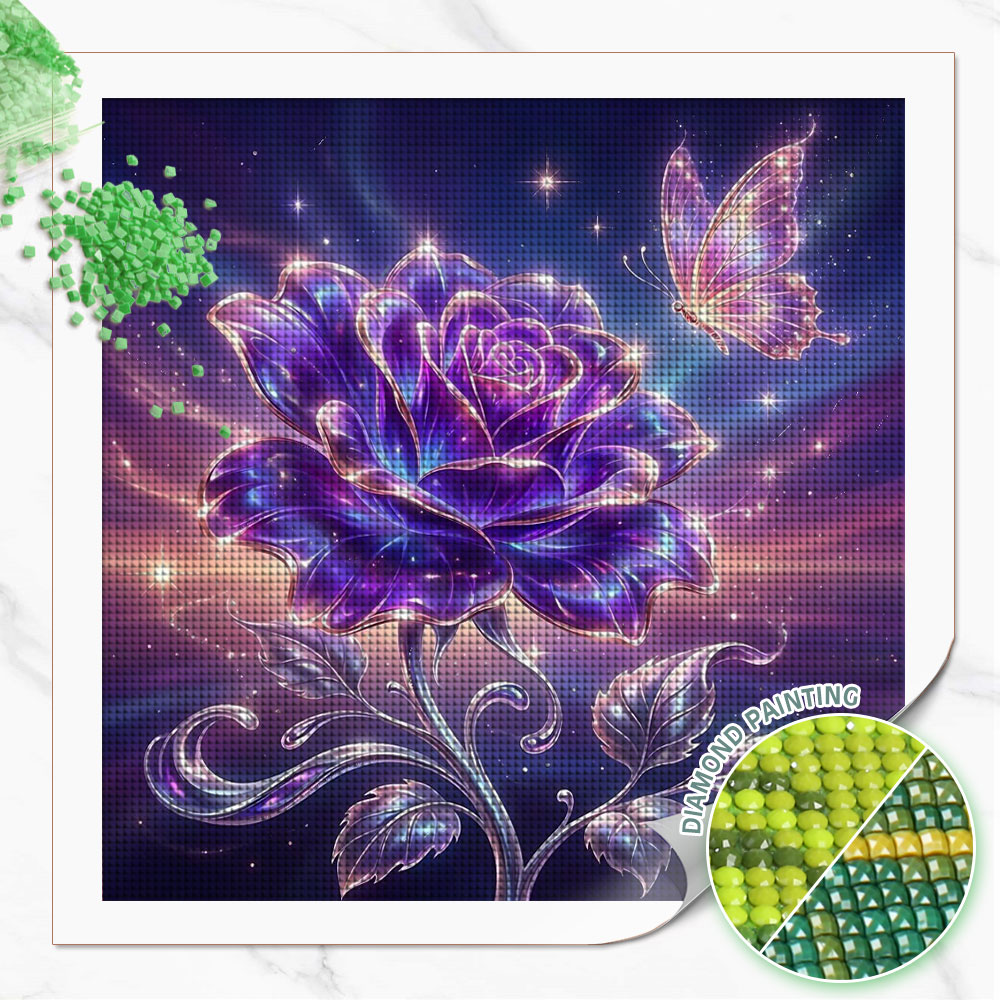 Huacan Pełny Kwadratowy/Okrągł – Resin Art Of Rose recenzja i cena