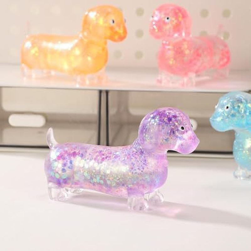 Błyszczący Jamnik z Brokatem M – Resin Art Materials recenzja i cena