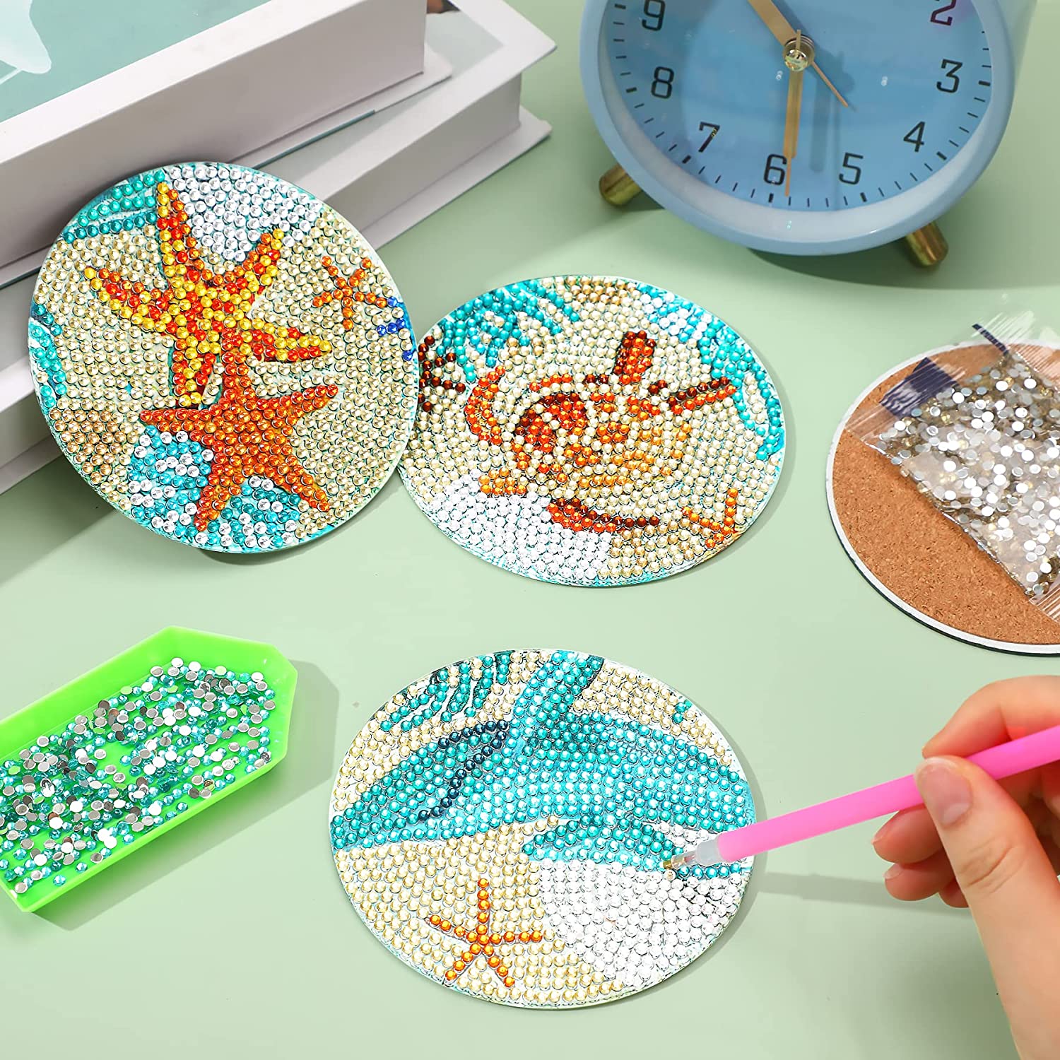 8 sztuk/zestaw DIY diamentowe  – Resin Art And Wood recenzja i cena
