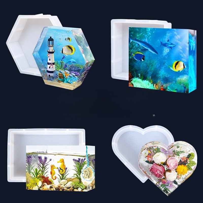 Formy do podpórek na książki w – Resin Art Kit With Molds recenzja i cena