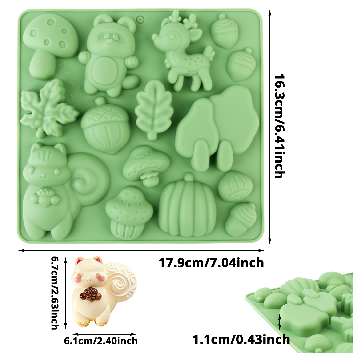 1 Silikonowa forma do ciast w  – Resin Art And Craft recenzja i cena