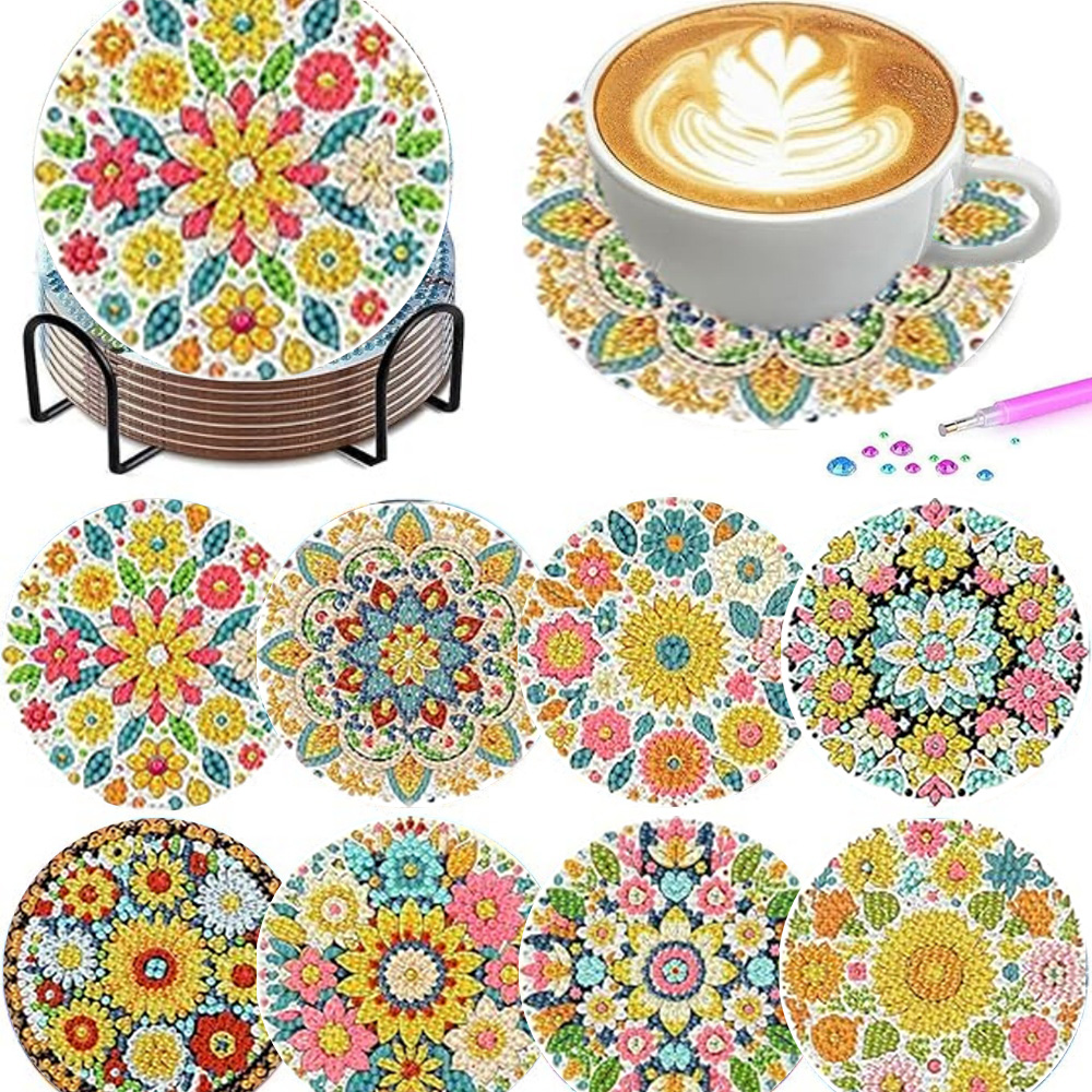 8-częściowy zestaw/zestaw podk – Resin Art Flower recenzja i cena