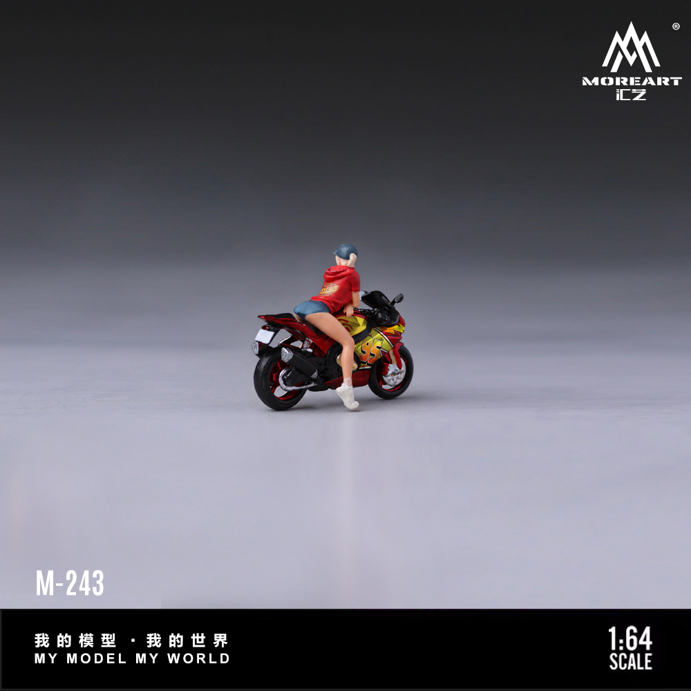 MoreArt 1:64 Model motocykla z – Resin Art Anime recenzja i cena