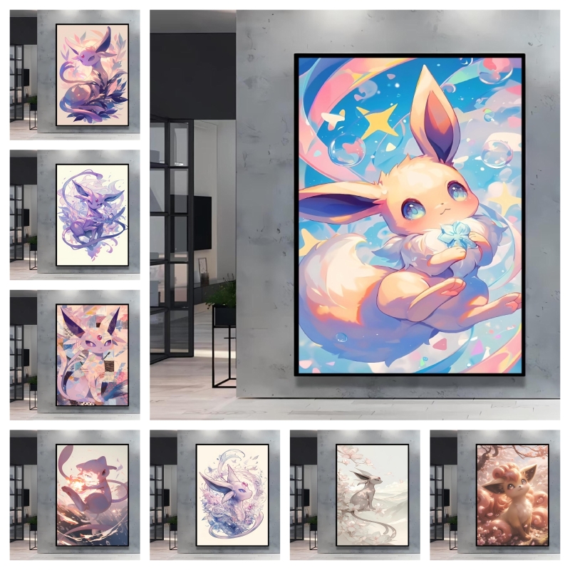 Diamentowe Plakaty Pokemon Eev – Resin Art Images recenzja i cena
