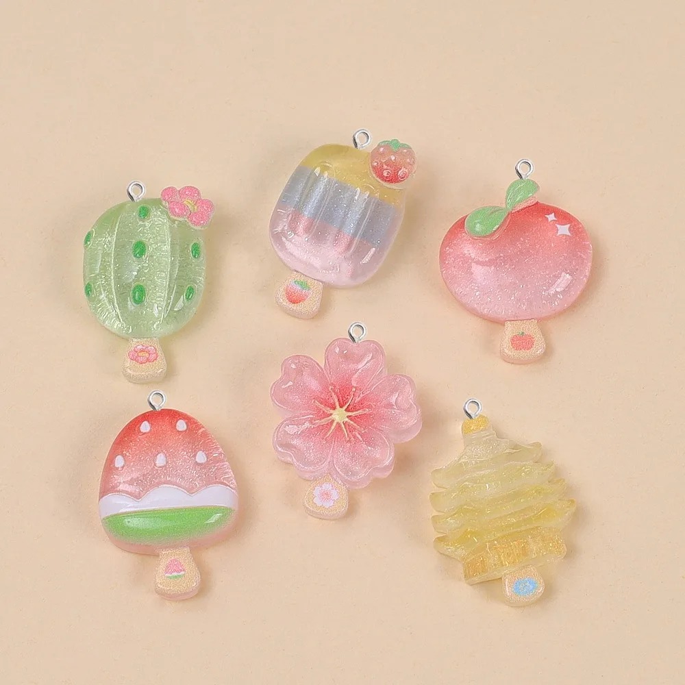 10 szt. Urocze letnie zawieszk – Resin Art Materials recenzja i cena