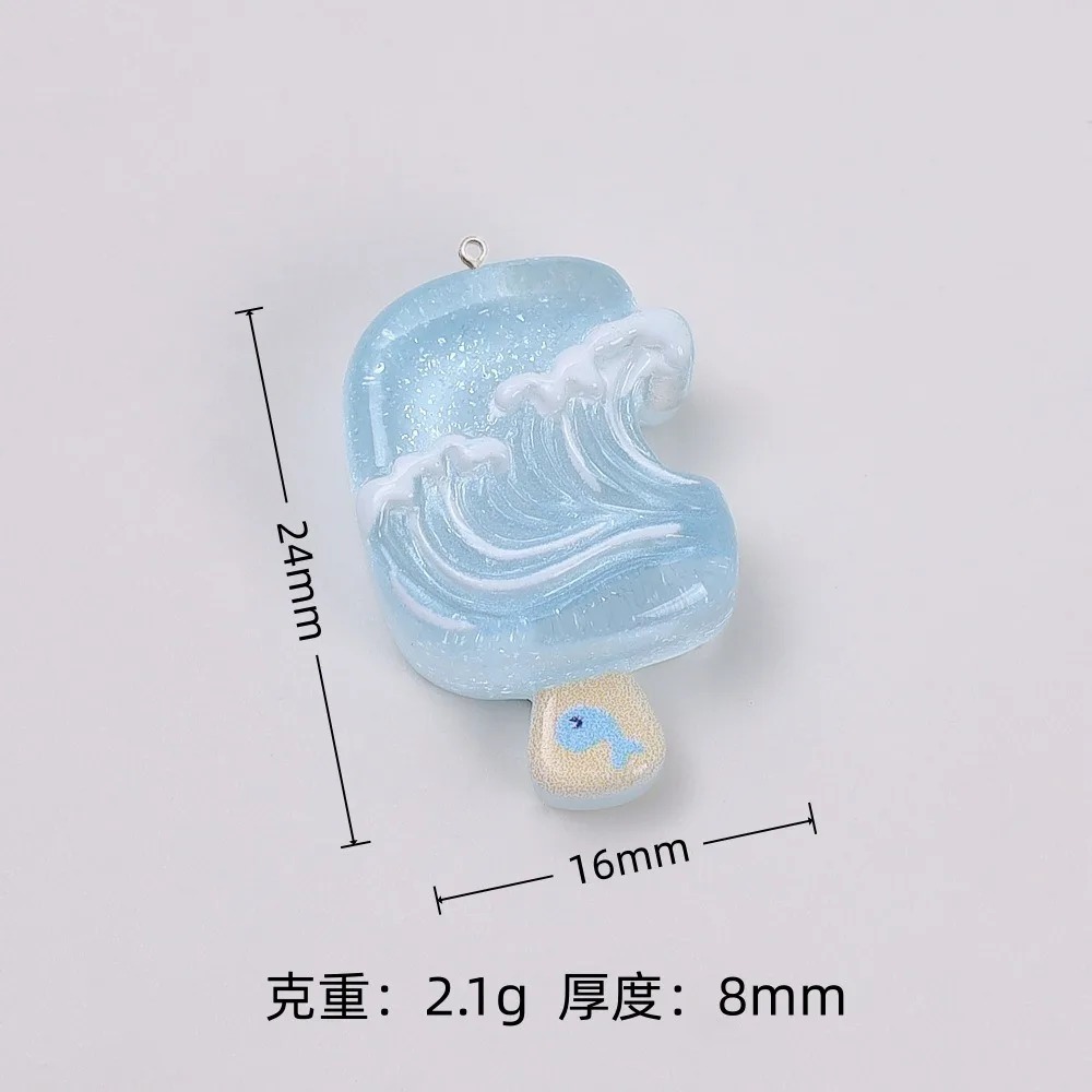 10 szt. Urocze letnie zawieszk – Resin Art Materials recenzja i cena