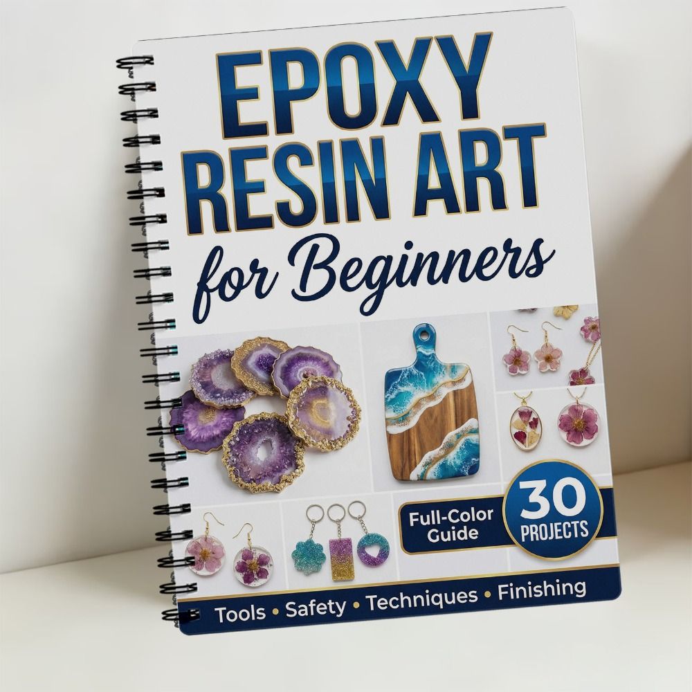 Podręcznik do tworzenia sztuki – Resin Art Tutorial recenzja i cena